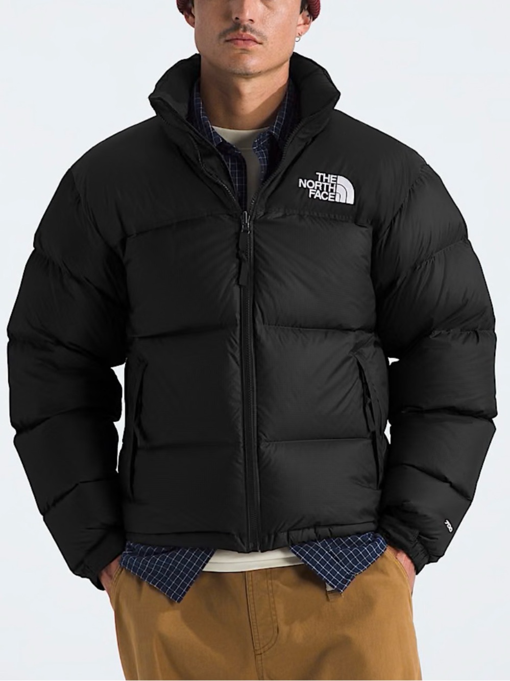 NWOT The North Face Black retro 1996 Nuptse 700 fill Men's Puffy Jacket